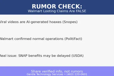 The Rumor That's Going Viral